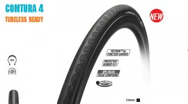 ΕΛΑΣΤΙΚΟ ROAD 28 TUFO COMTURA 4 Tubeless Ready 30mm black-black