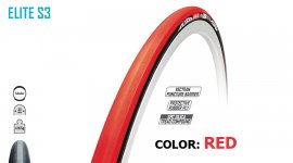 ΕΛΑΣΤΙΚΟ ROAD 28 TUFO ELITE S3<265g Tubular 25mm red-black