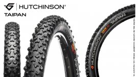 ΕΛΑΣΤΙΚΟ MTB 27.5 HUTCHINSON TAIPAN TLR Hardskin Tubeless Ready 27.5x2.10 black