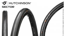 ΕΛΑΣΤΙΚΟ ROAD 28 HUTCHINSON SECTOR TLR Hardskin Tubeless Ready 32mm black