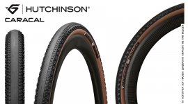 ΕΛΑΣΤΙΚΟ GRAVEL 28 HUTCHINSON CARACAL TLR Hardskin Tubeless Ready 700x40c tan