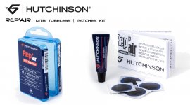 ΚΙΤ ΕΠΙΣΚΕΥΗΣ ΜΠΑΛΩΜΑΤΑ ΕΛΑΣΤΙΚΟΥ TUBELESS HUTCHINSON REP'AIR MTB - 4 τεμ. 25mm και κόλλα