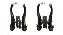 ΦΡΕΝΑ V-BRAKE SET 4αδα TKX NT-210DG 110mm ALUMINIO 55mm black