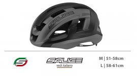 ΚΡΑΝΟΣ SALICE GAVIA grey-black με safety led